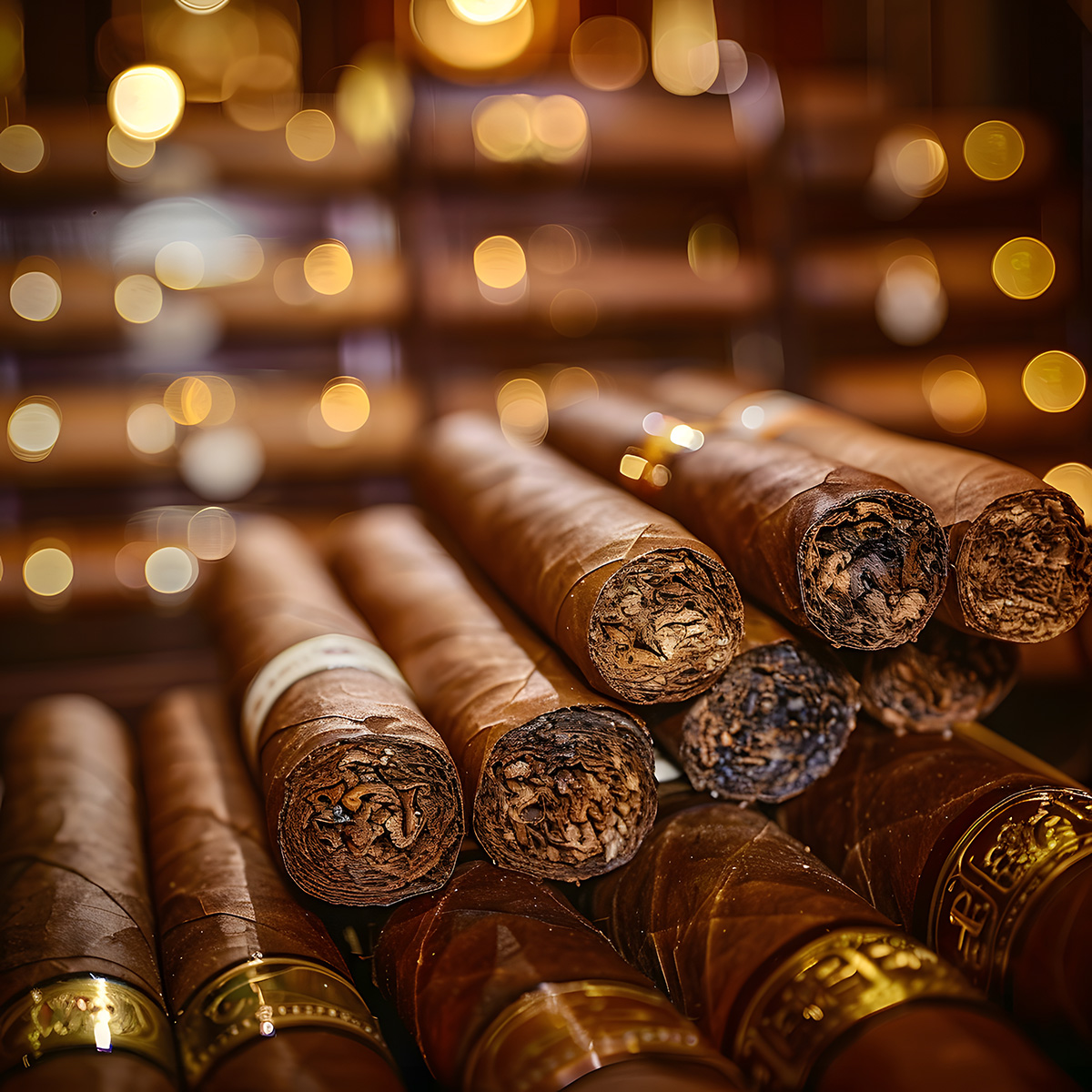 Hand-rolled premium cigars